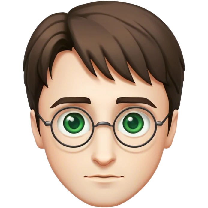 Harry, Harry Potter, yeux verts emoji