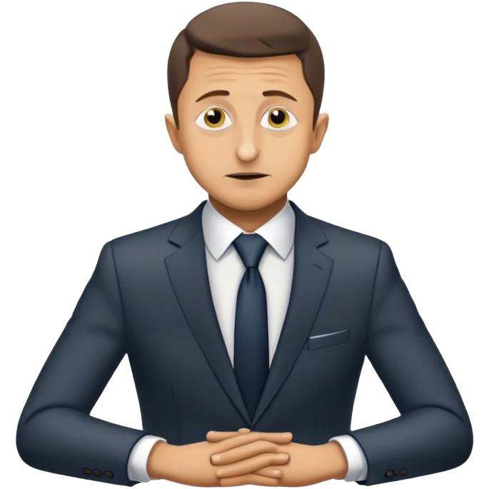 Volodymyr Zelenskyy begging for change  emoji