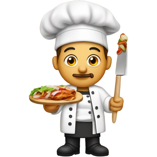 döner ustası logo emoji