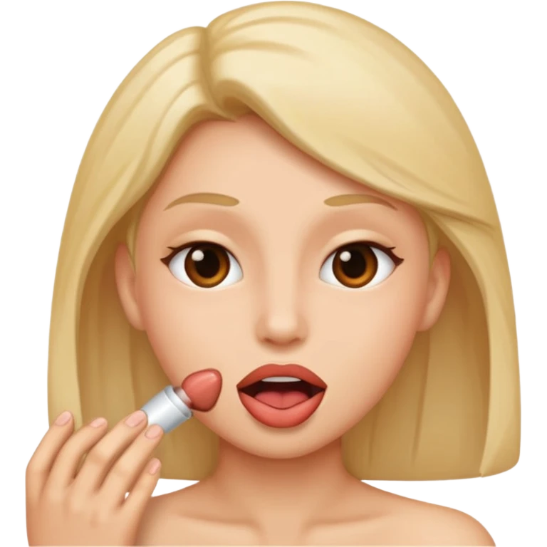 Giving oral sex emoji