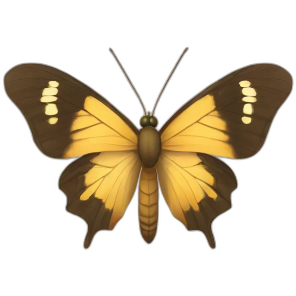 Mariposa coqueta emoji