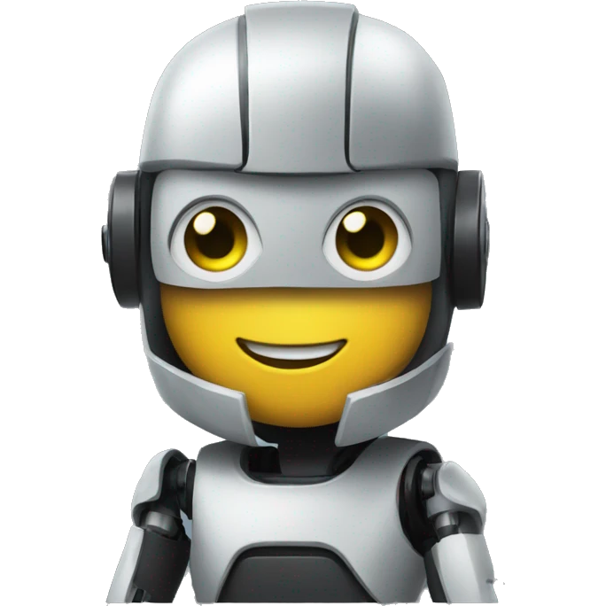 Robotic code agent emoji