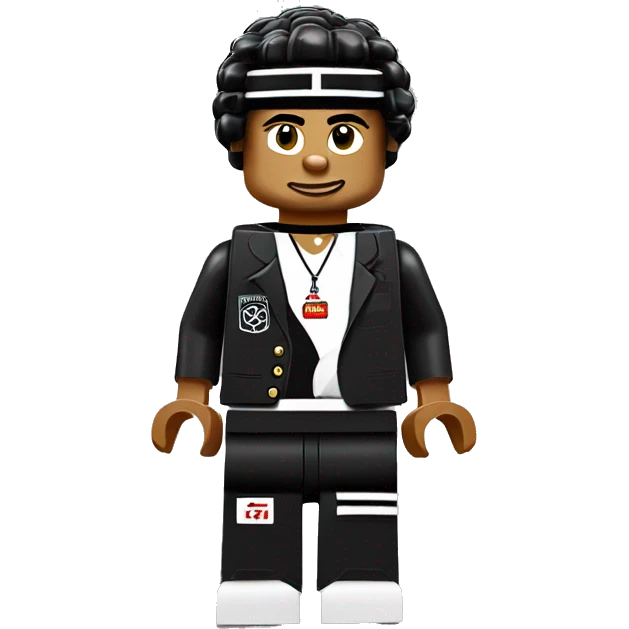LEWIS HAMILTON lego full body emoji