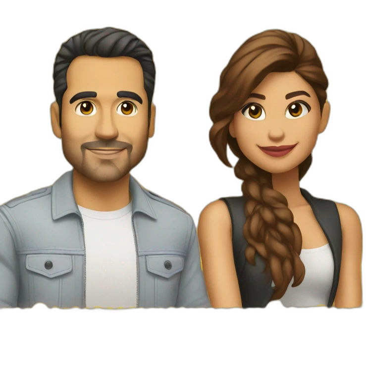 Ricardo Antonio Chavira and Zendaya emoji
