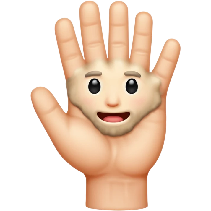 The thing in Wednesday (the hand in the right position) emoji