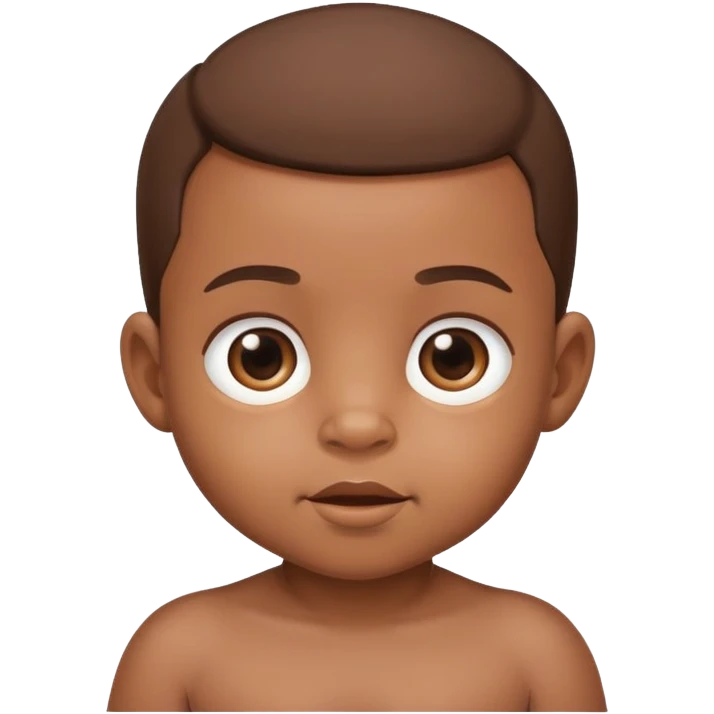 Brown baby boy emoji