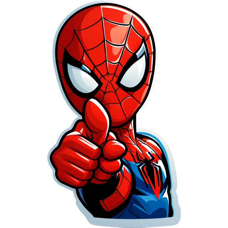 Spiderman thumb up emoji