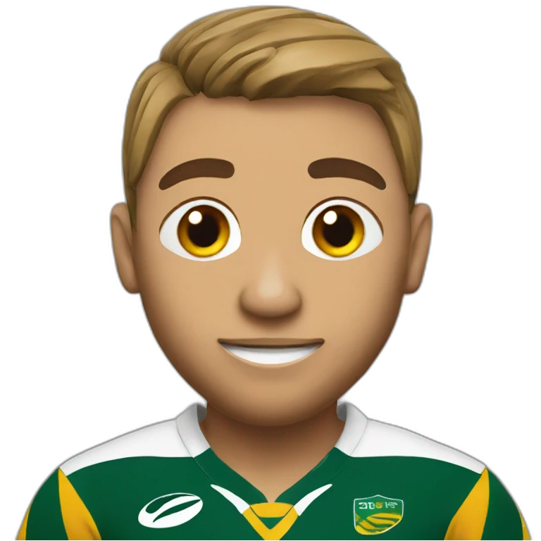 springbok rugby player emoji