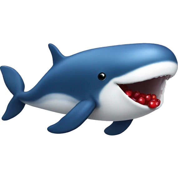 whale cherry emoji