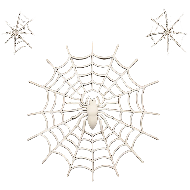 spider webs on door emoji