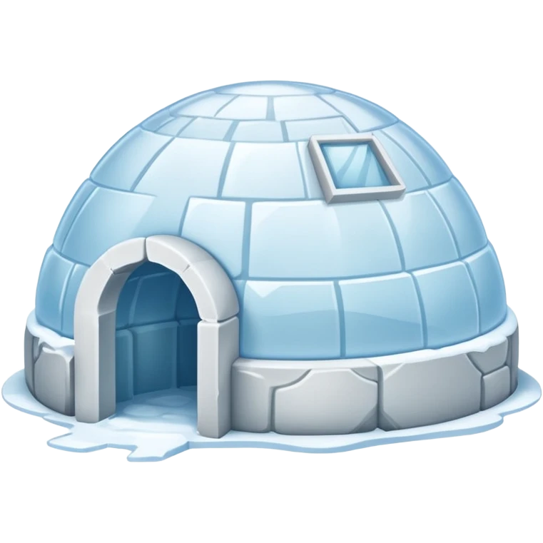 different type of igloo  emoji