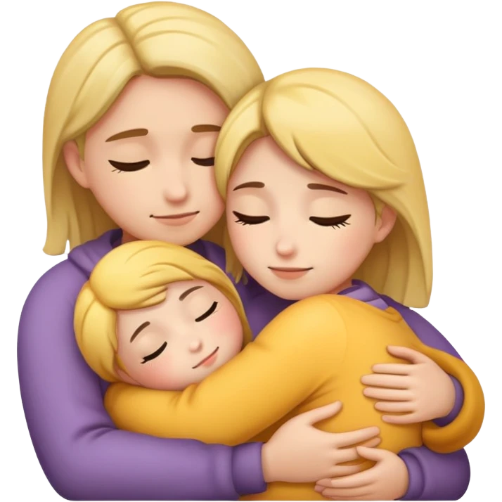 Cuddling emoji