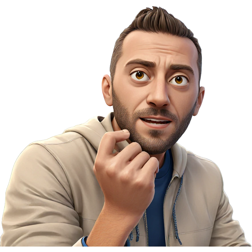 outdoor portrait of a man emoji