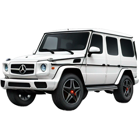 white g wagon emoji