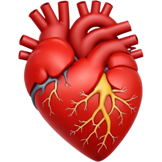 High Blood pressure with heart emoji