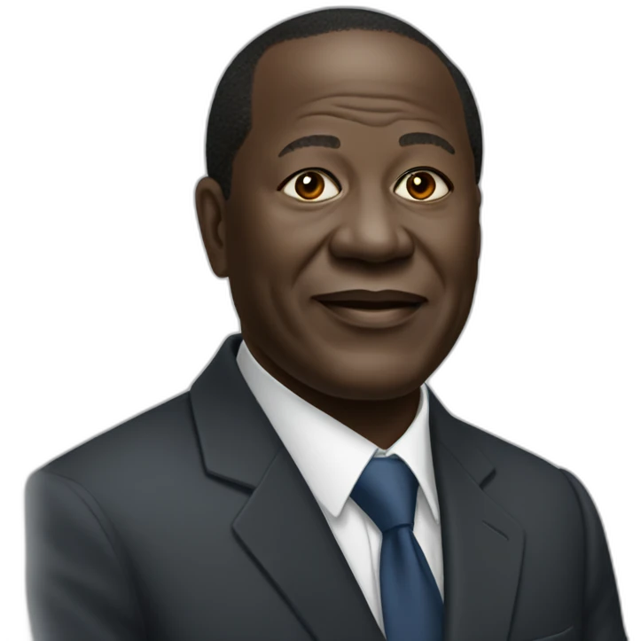 Alassane ouattara emoji