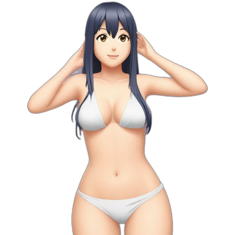 hinata hyuga full body pawg micro bikini back focus emoji