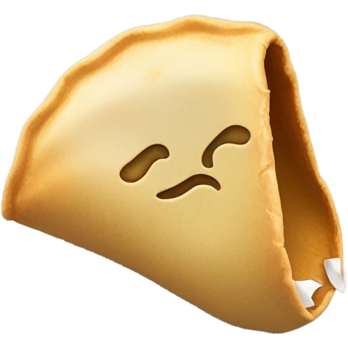 sad fortune cookie emoji