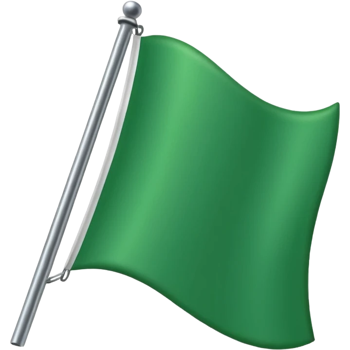 Green flag emoji