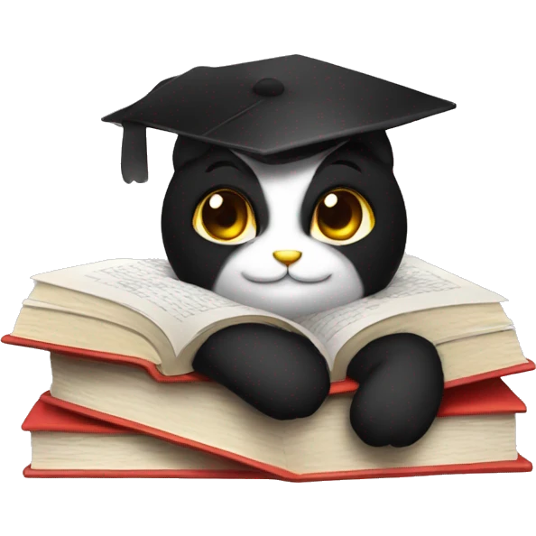tux con libros emoji