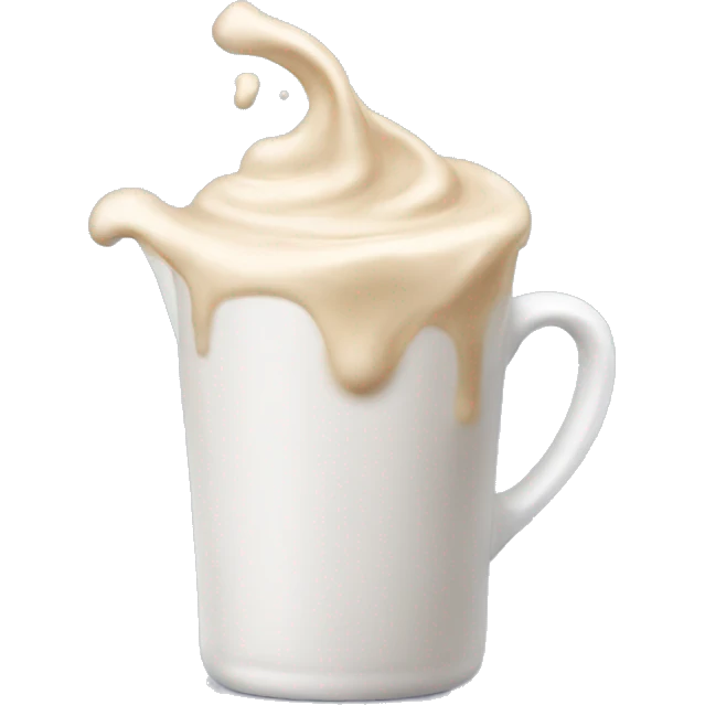 Coffee creamer  emoji