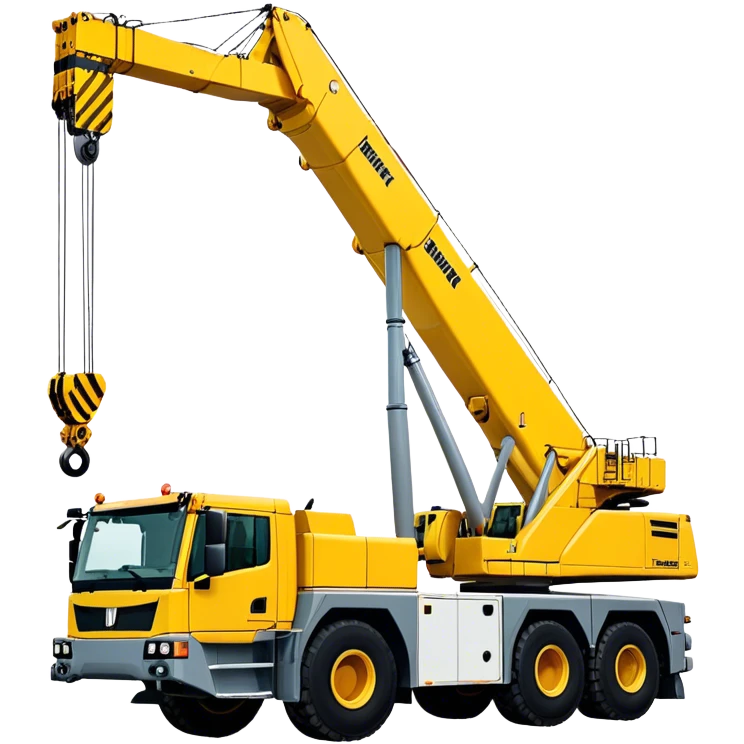 Crane - Liebherr LTM 1200-5.1 (Model Year: 2022) (Iconic colour: Yellow) emoji