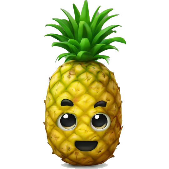 pineapple with eyes  emoji