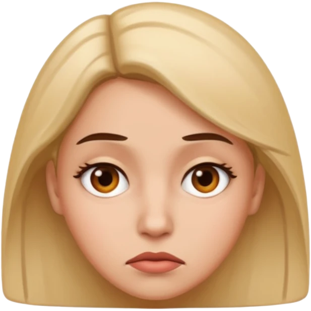 I want an emoji of a sassy woman looking unimpressed as if to say "yeah...no..." emoji