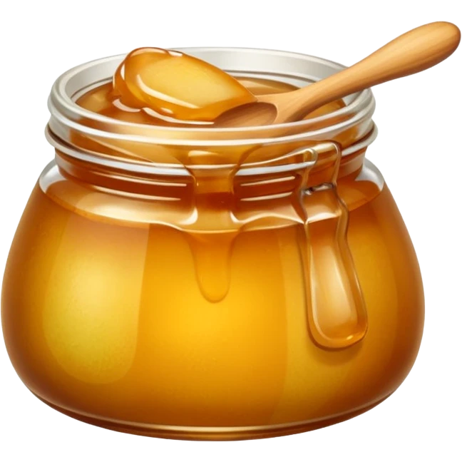 pear jam with a wooden spoon   emoji