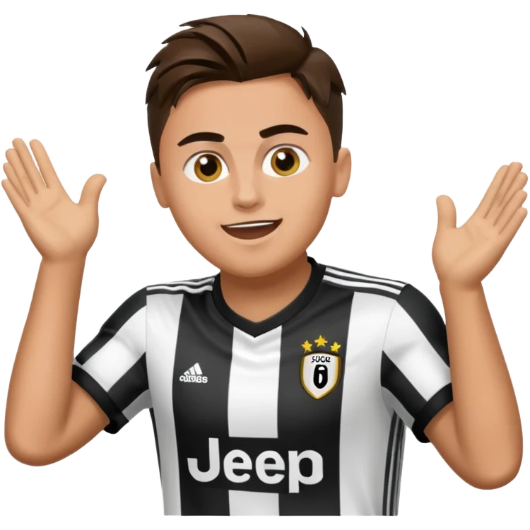 Hazme un emogi con la celebracion de paulo dybala emoji