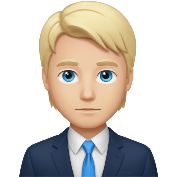 My boyfriend, he’s a blonde hair blue eyed finance guy  emoji