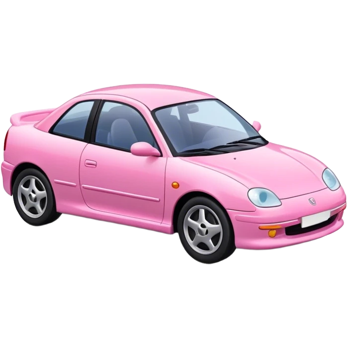 PINK COLOR 2000 YEAR MODEL GIRLS MODEL CAR WITHOUT GIRL CHARCTER emoji