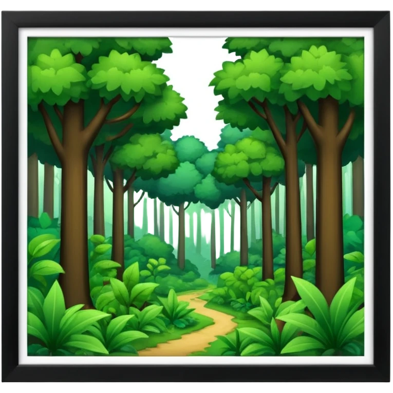 Fart in the wood emoji