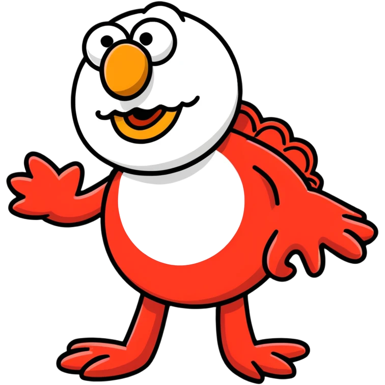 Elmo on come emoji