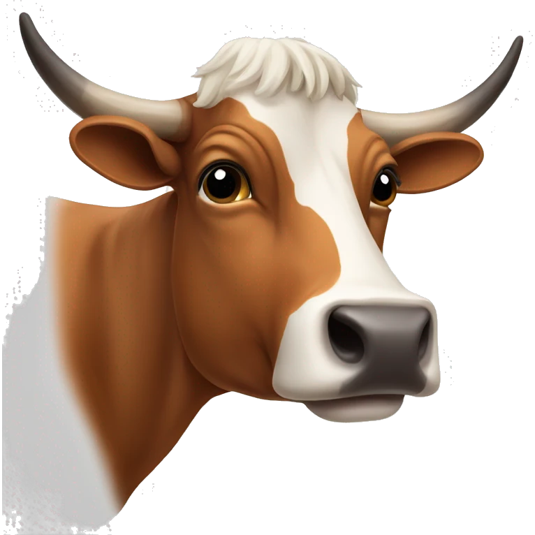 Longhorn cow emoji