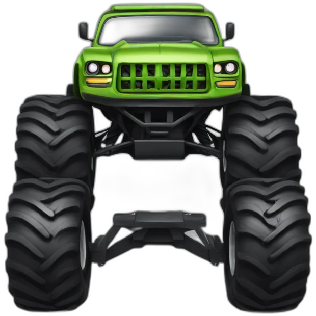 Monster truck emoji