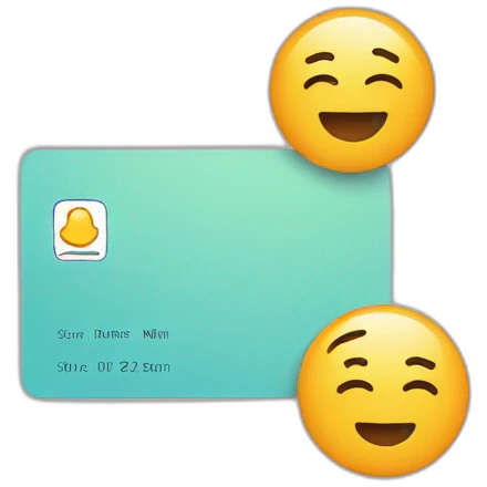 visiting card emoji