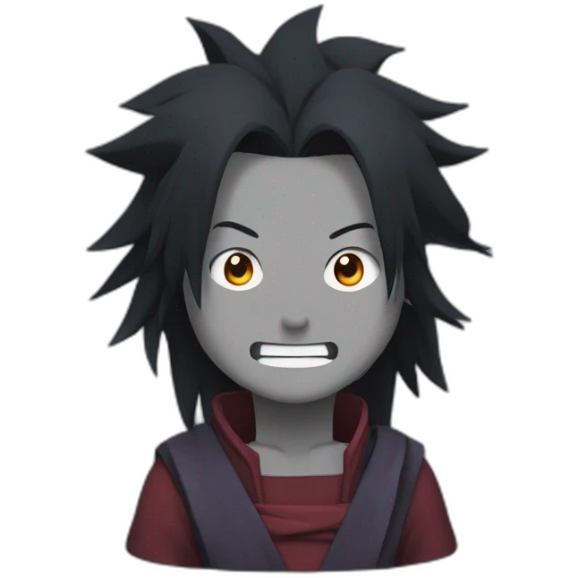 Madara uchiha Happy  emoji