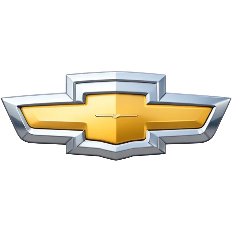 White Chevrolet logo emoji