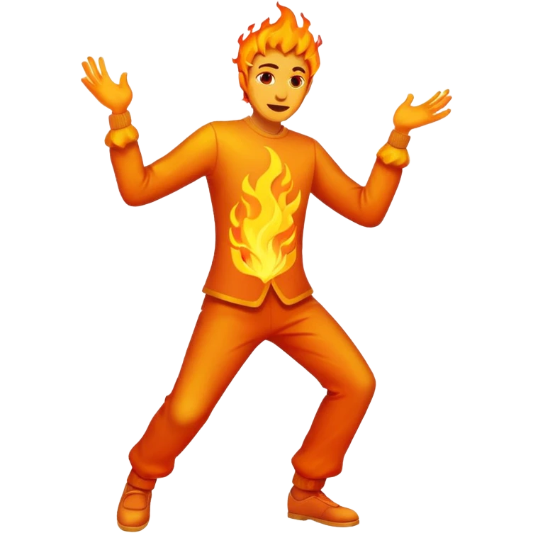 flame guy emoji