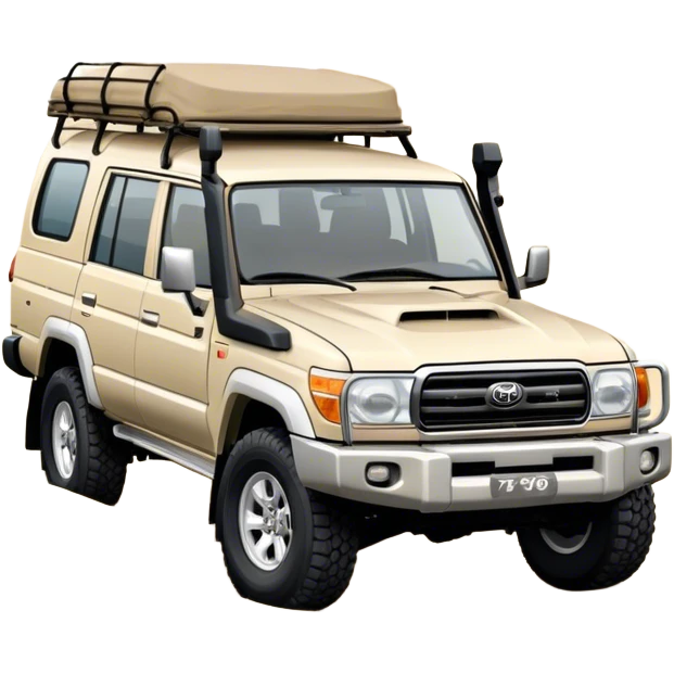 landcruiser 79 series - Toyota (Model Year: 2008) (Iconic colour: sand) emoji