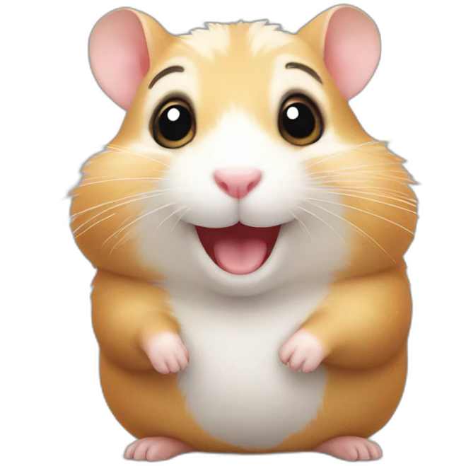 smiling-hamster emoji