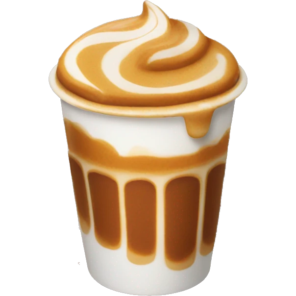 Caramel macchiato  emoji