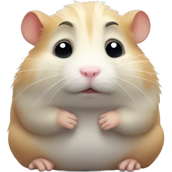sad hamster  emoji