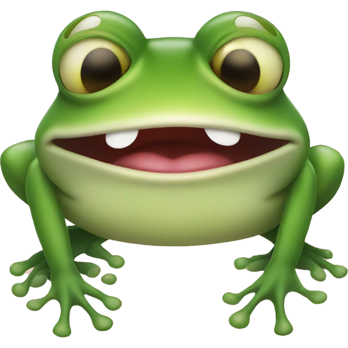 frog with big lips emoji