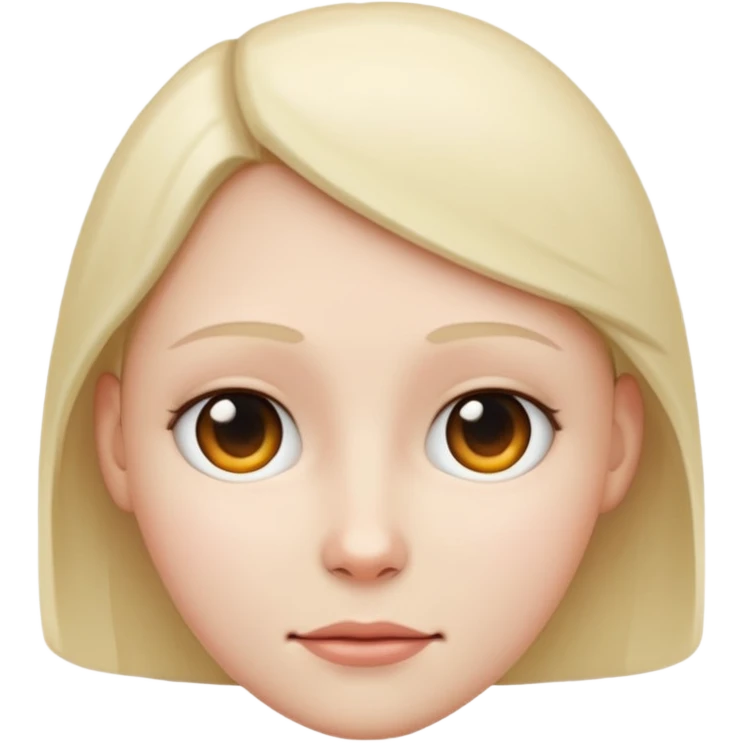 Blank head  emoji