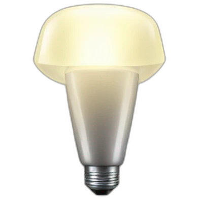 lampe néon emoji