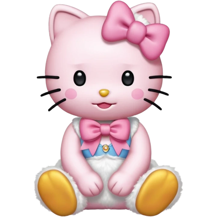 Hello kitty stady emoji