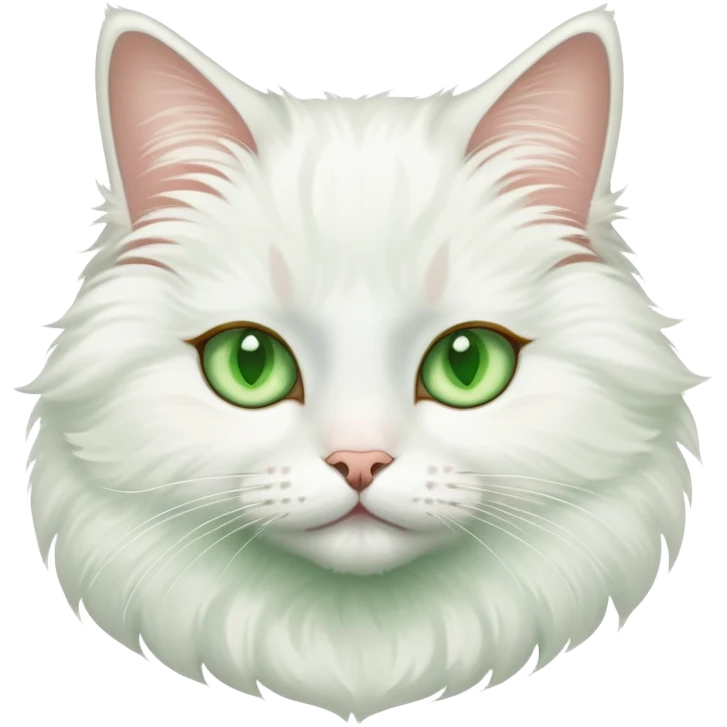 Cats light green eyes  emoji