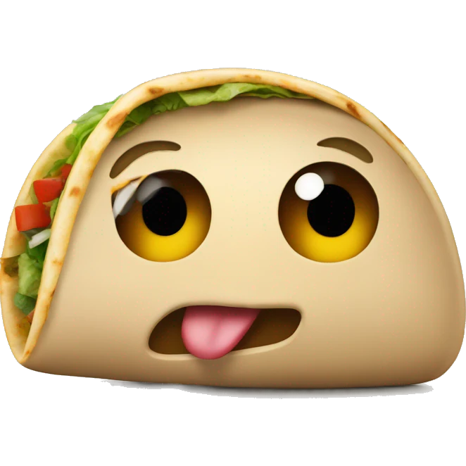 burrito that above it says "Neato!" emoji